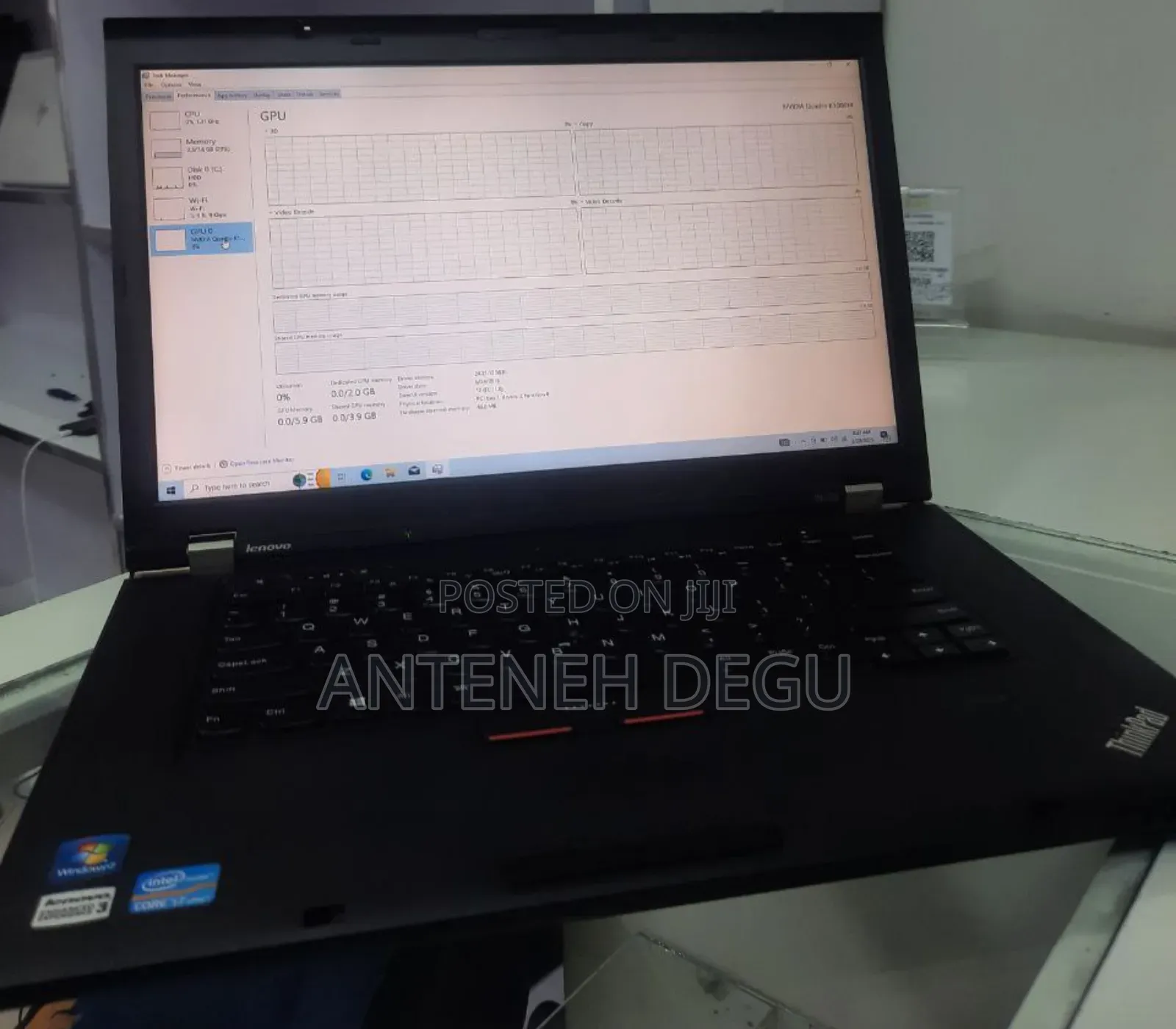 New Laptop Lenovo ThinkPad W530 8GB Intel Core I7 HDD 500GB