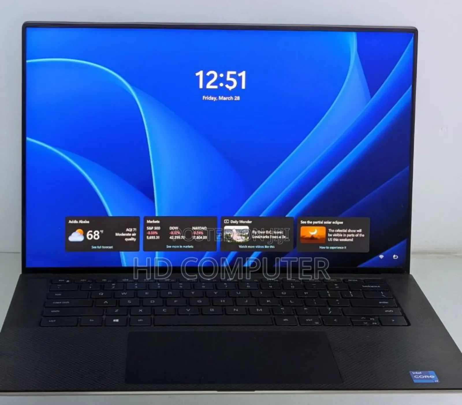 New Laptop Dell XPS 15 16GB Intel Core I7 SSD 512GB