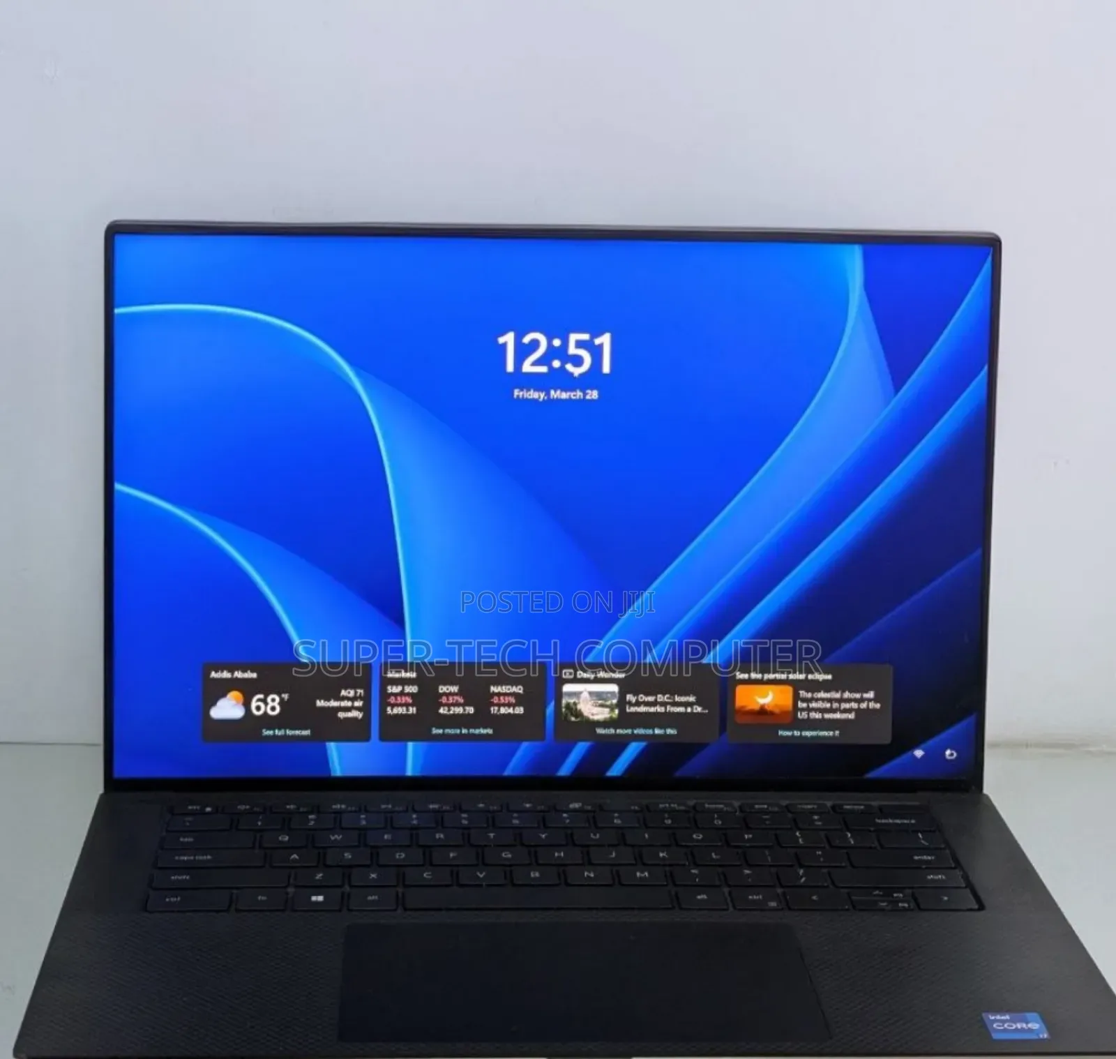 New Laptop Dell XPS 15 16GB Intel Core I7 SSD 512GB