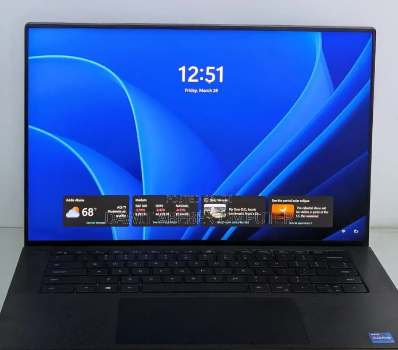 New Laptop Dell XPS 15 9510 16GB Intel Core I7 SSD 512GB