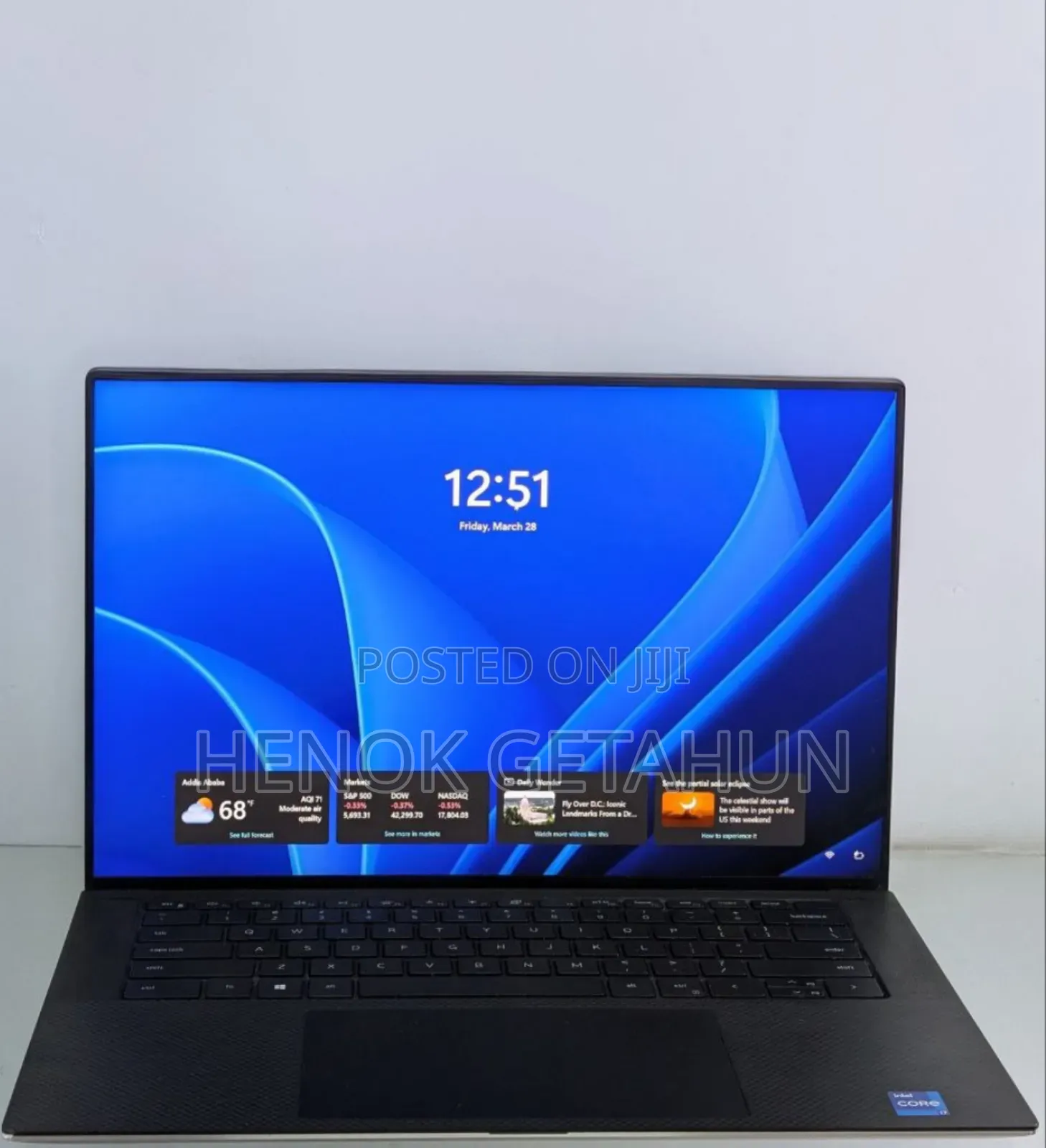 New Laptop Dell XPS 15 16GB Intel Core I7 SSD 512GB