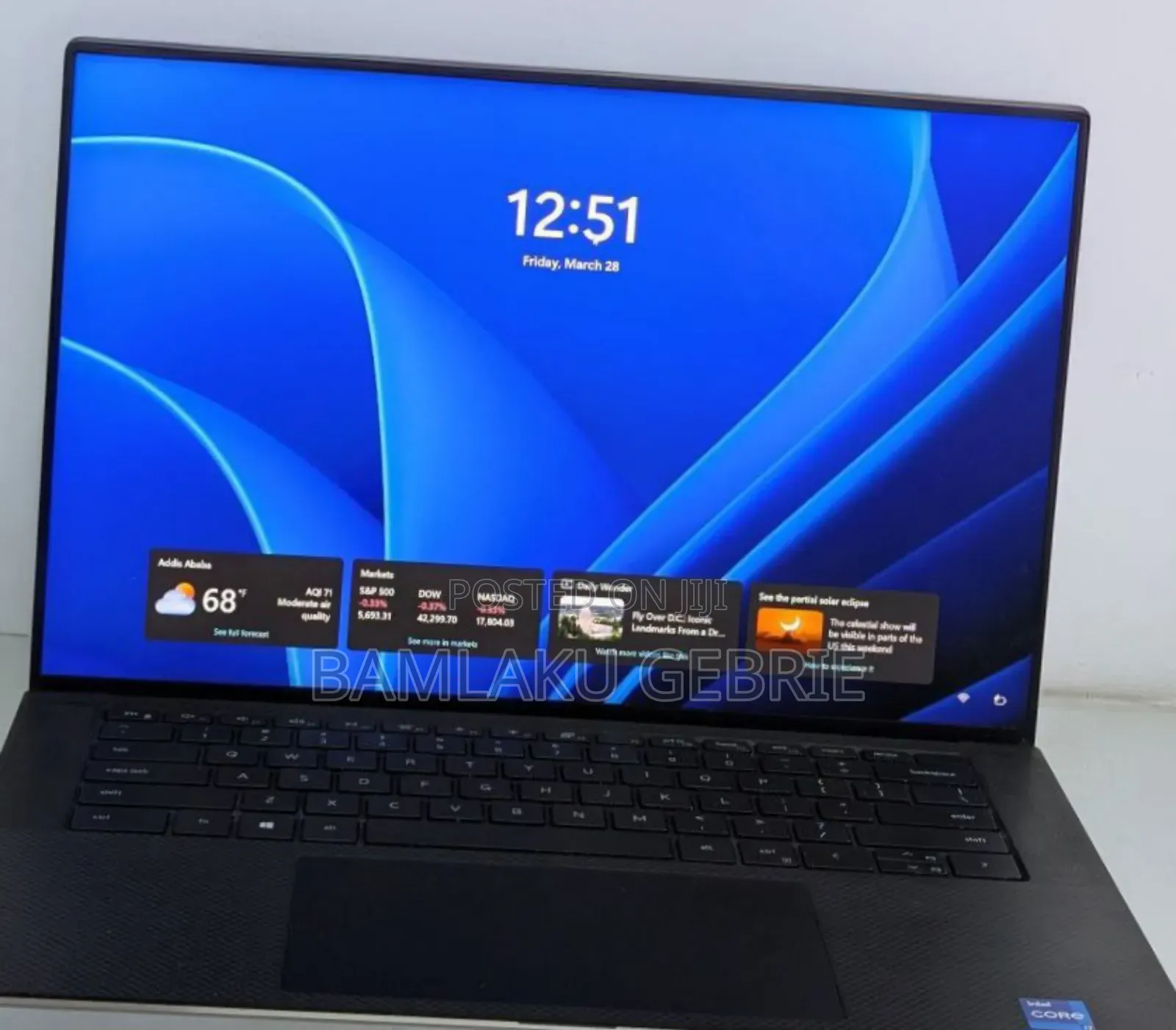 New Laptop Dell XPS 15 16GB Intel Core I7 SSD 512GB