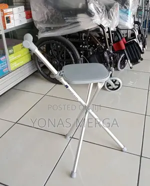Photo - Walking_aid፹陀walking Seat and Cane in One÷∆3 Legs Provide