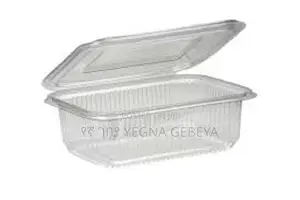 Photo - Plastic Salad Container Large With Lids