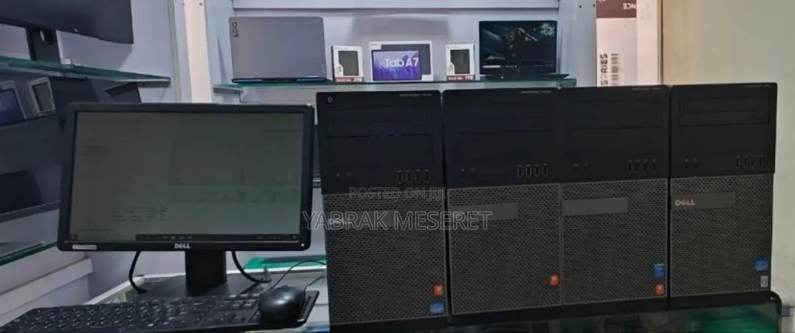 New Desktop Computer Dell OptiPlex 3050 4GB Intel Core I5 HDD+SSD 1T