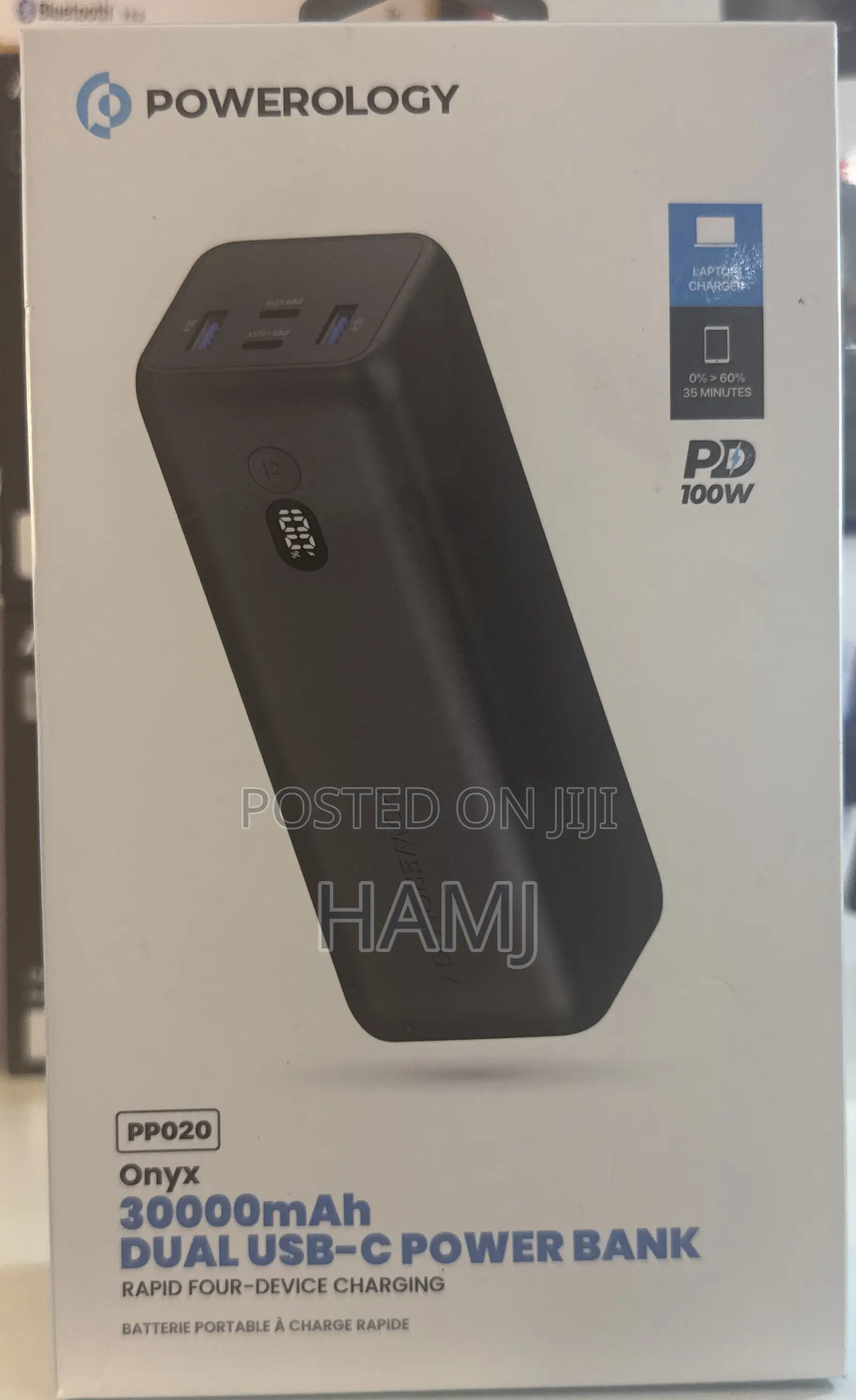 Powerology 30000 Power Bank 100w