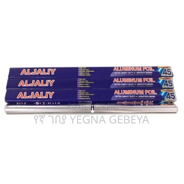 Aluminum Foil Roll Heavy Duty Food Safe