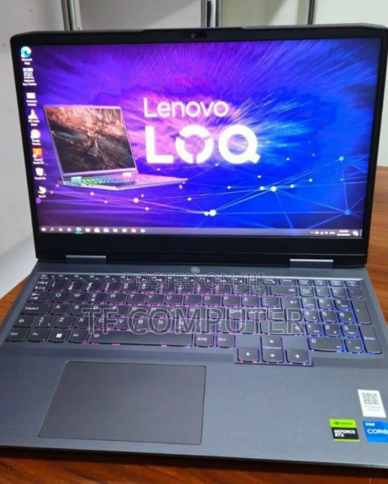 New Laptop Lenovo LOQ 15ARP9 16GB Intel Core I5 SSD 512GB
