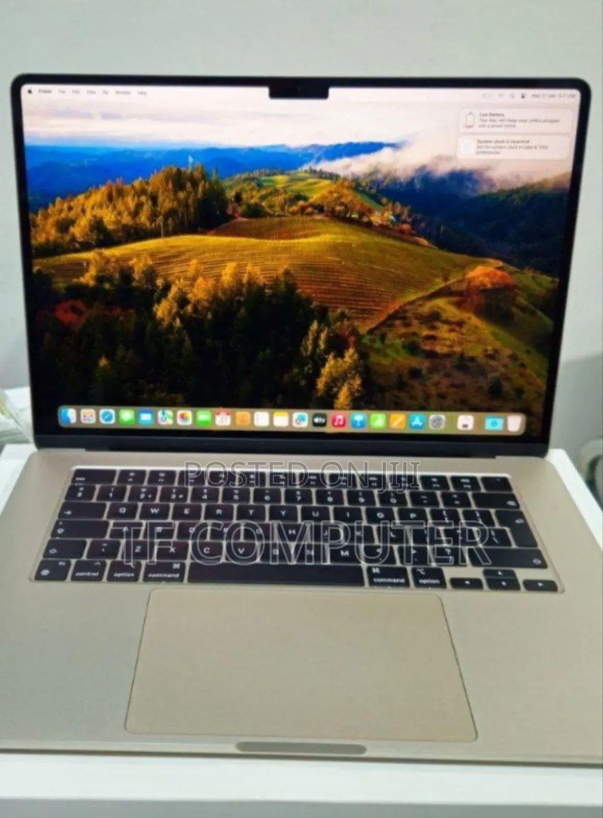 New Laptop Apple MacBook Air 2023 M2 8GB Apple M2 SSD 256GB