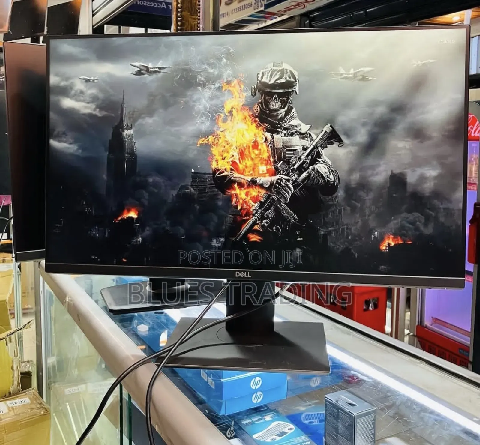 Monitor Lenovo and Dell 27 Inch #Index Trading