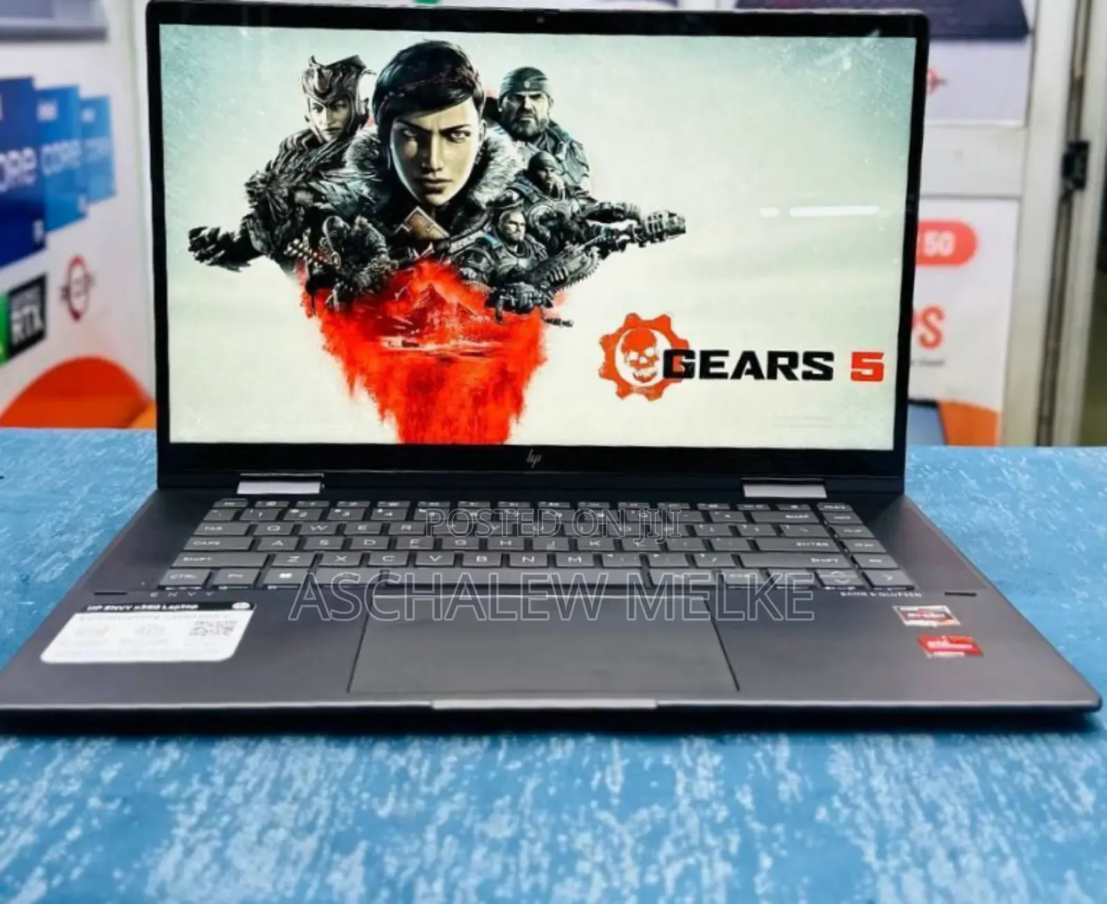 New Laptop HP Envy X360 16GB AMD Ryzen 7 SSD 512GB