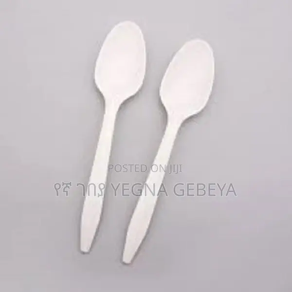 White Plastic Fork and Spoon - 36 PCS