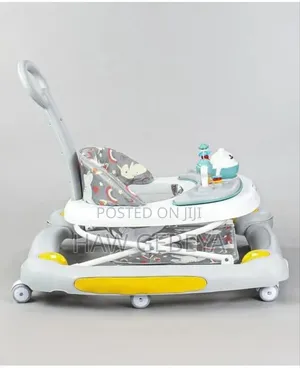  Luxury Baby Walker With Canopy Toy Tray 