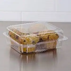 Takeaway Box With Lids Plate Medium Size