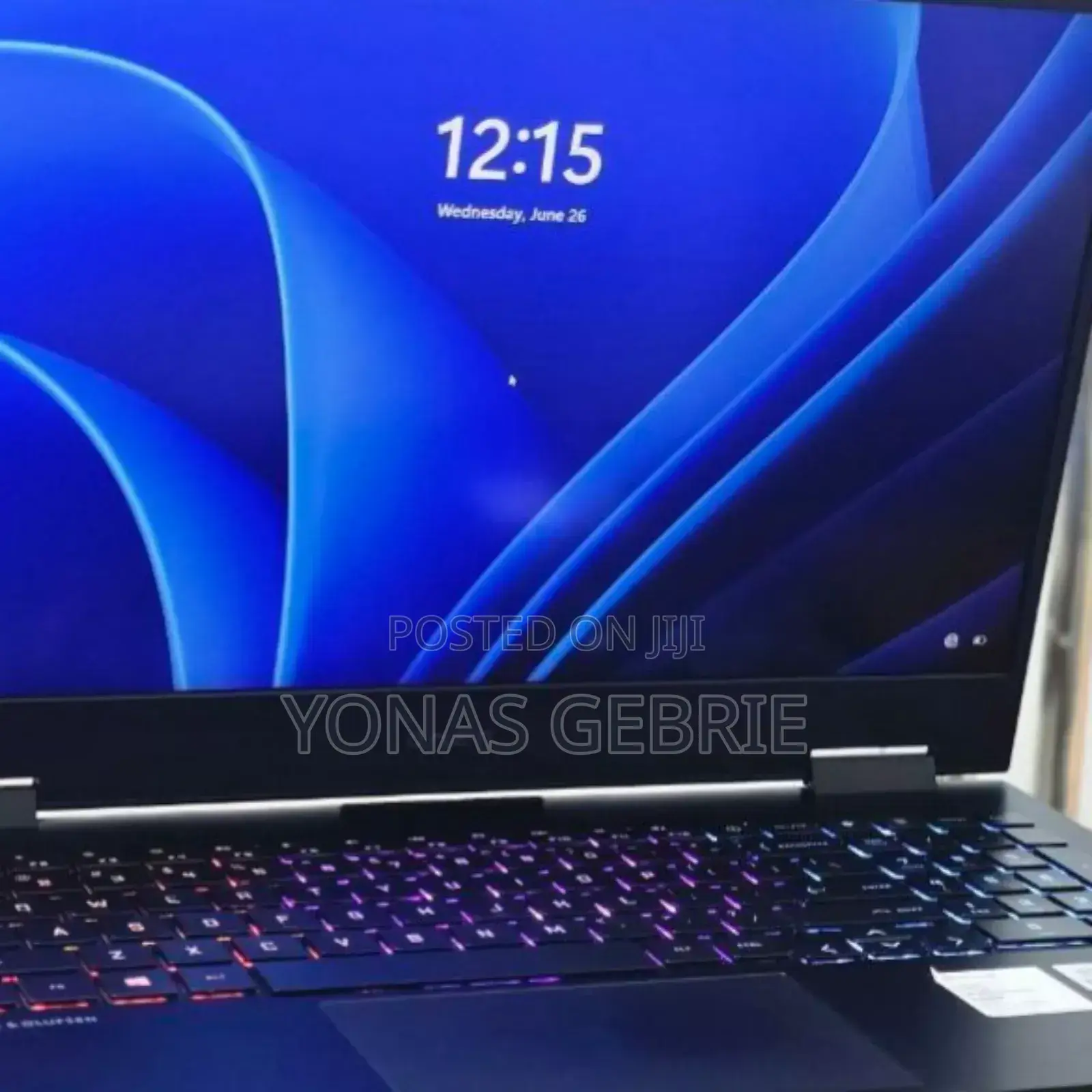 New Laptop HP Omen 15 16GB Intel Core I7 SSD 1T