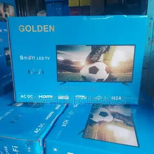 Photo - Golden 24 Inch Double Glass Tv