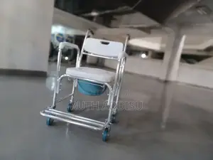 Commode With Wheel Chair43commode Chair43medical Popo Chair