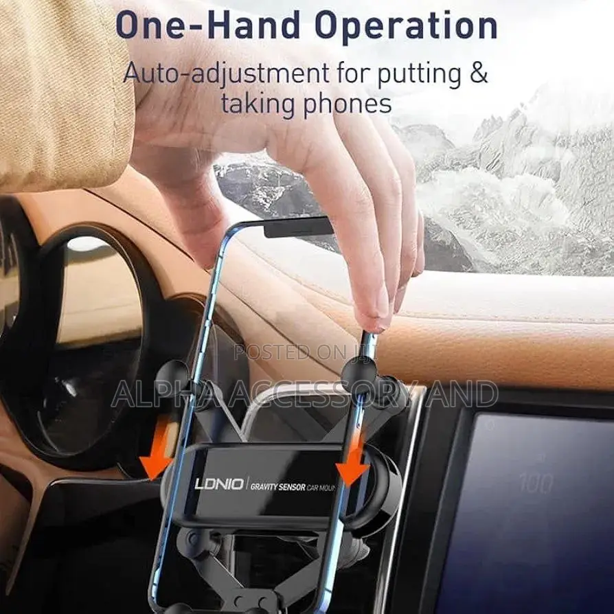 Ldnio Mg 3 Gravity Mobile Phone Holder for Car