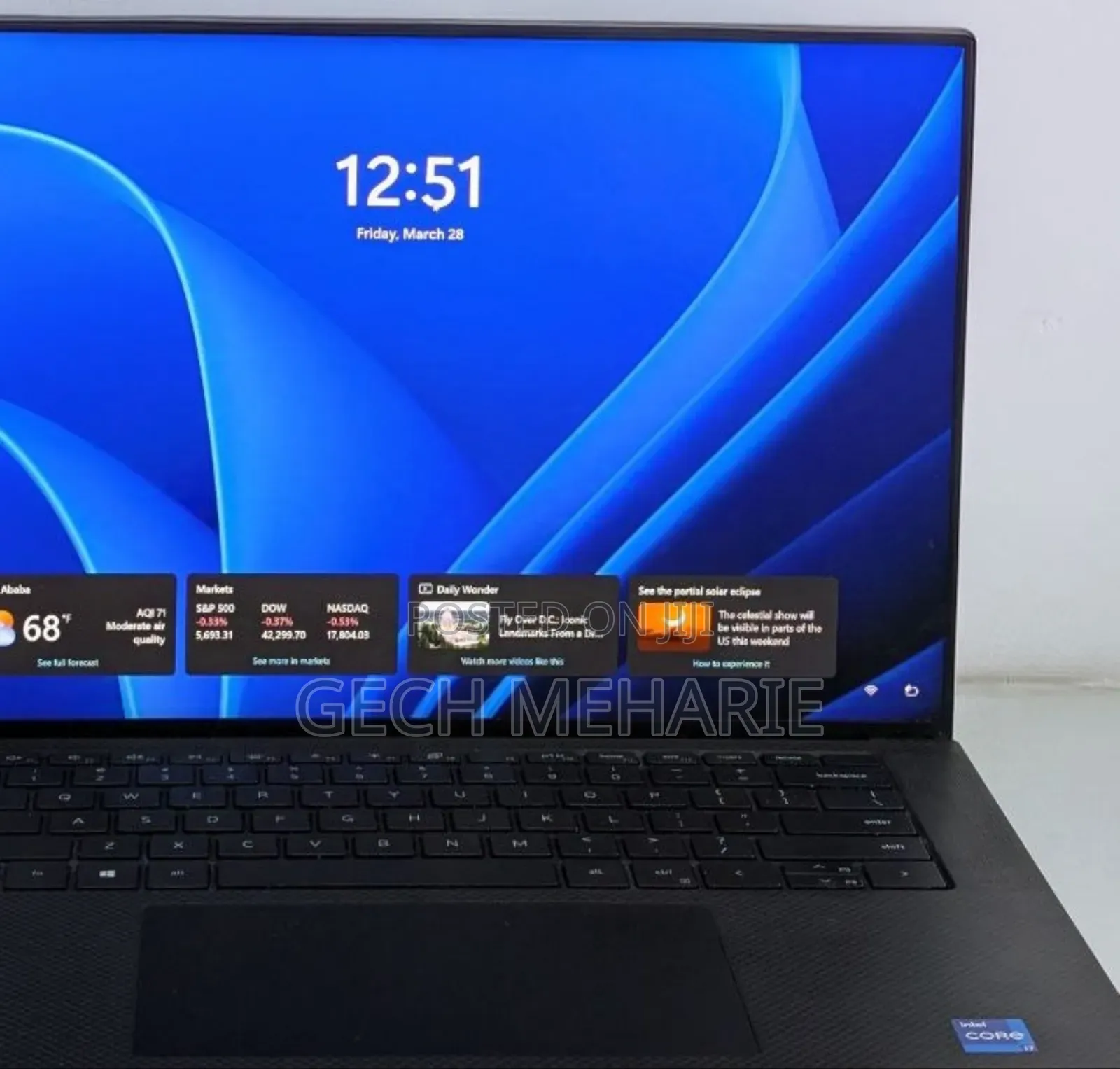 New Laptop Dell XPS 15 16GB Intel Core I7 SSD 512GB