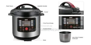 10 Cooking Functions 
ሰአት እና ሙቀት በራሱ ይመጥናል
Steam Cooker ወንፊት