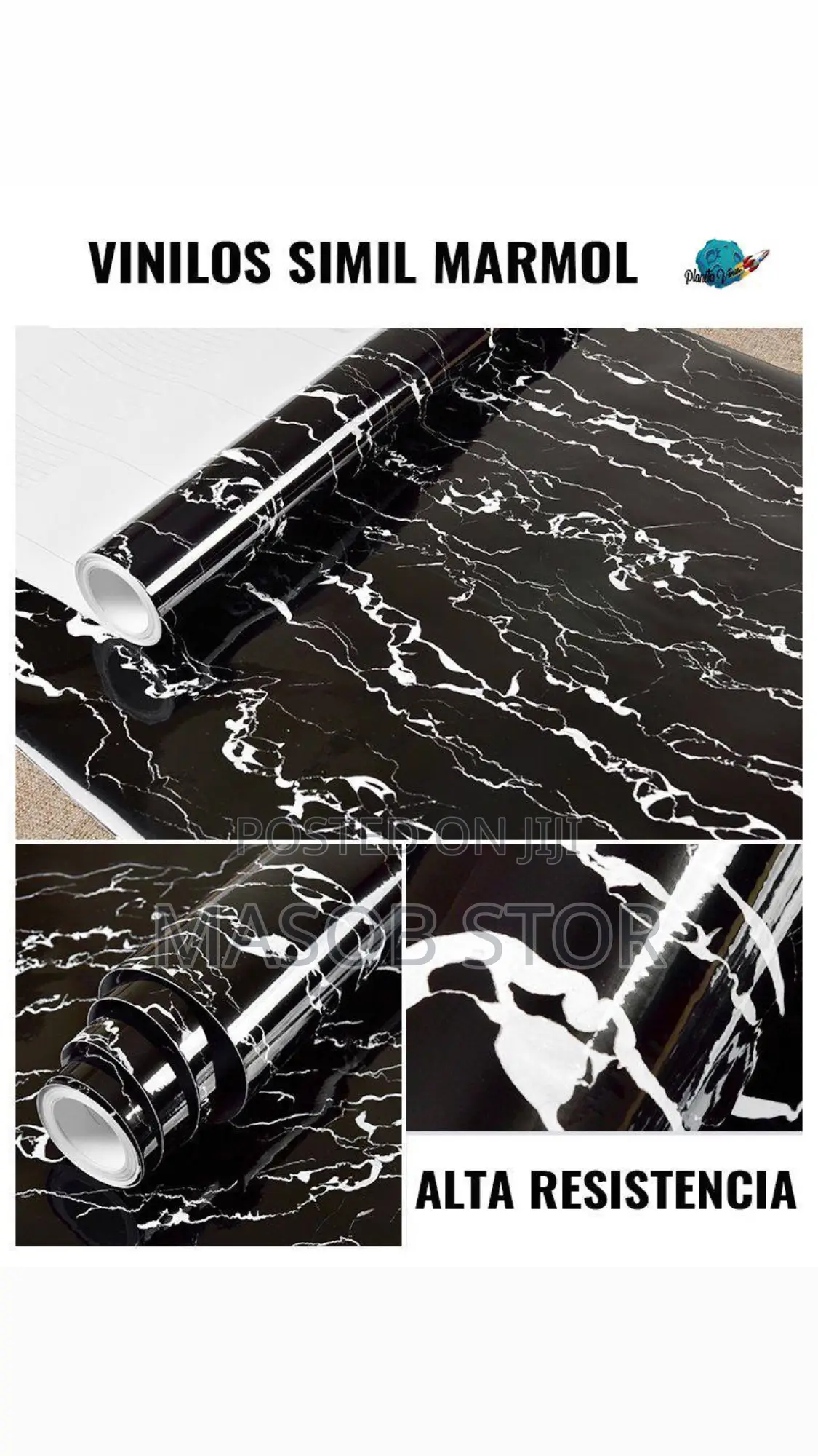 Marble Self Adhesive Sticker ውሃ፣ ዘይት እና እሳት የሚቋቋም ስቲከር
