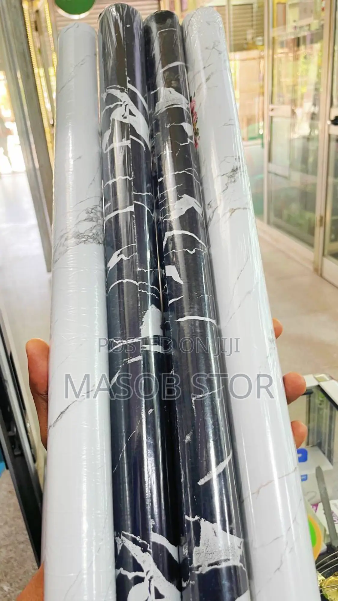 Marble Self Adhesive Sticker ውሃ፣ ዘይት እና እሳት የሚቋቋም ስቲከር