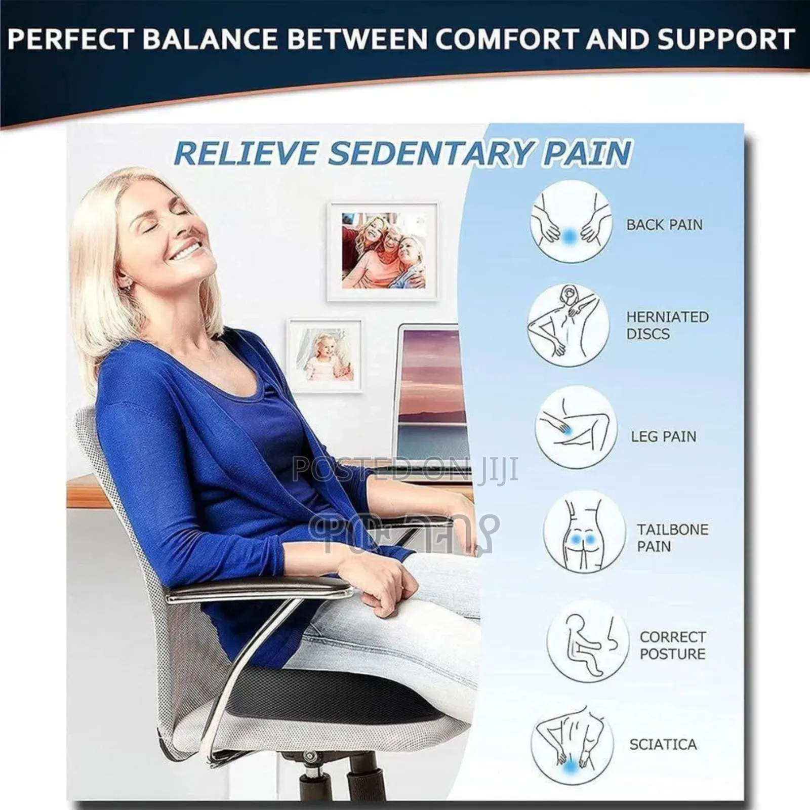 Green Lion Orthopedic Seat Cushion