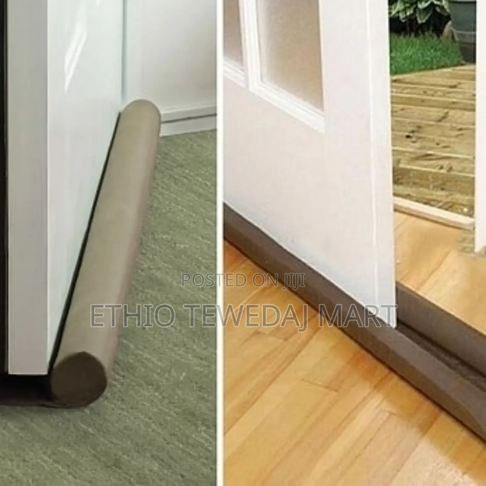 Under Door Bottom Seal Strip Stopper