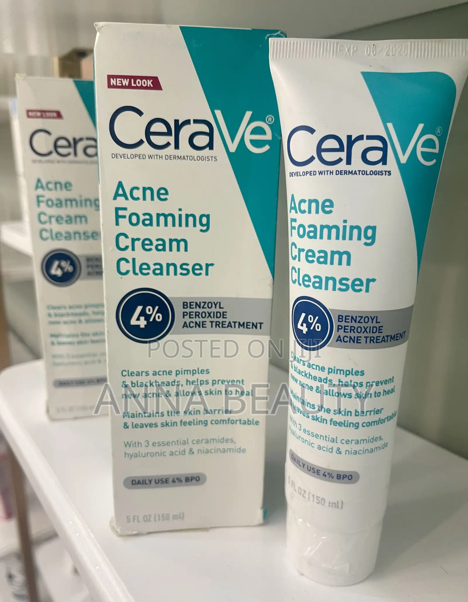 Cerave 4% Acne Foaming Cleanser