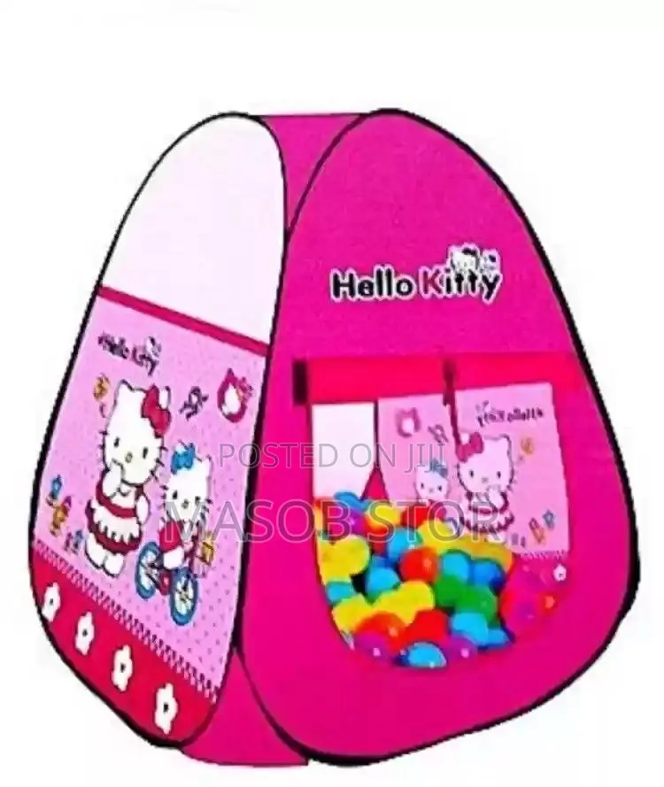 Hello Kitty Children Tent With  100 Balls