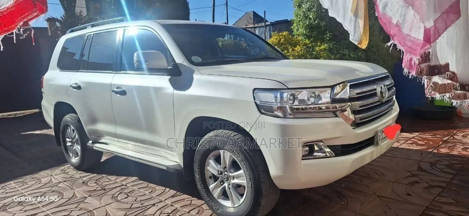 Toyota Land Cruiser 4.5 V8 GXR 2019 White