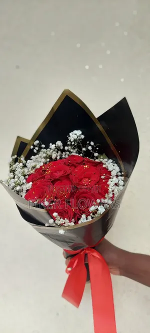 Photo - Red Natural Flower አበባ
