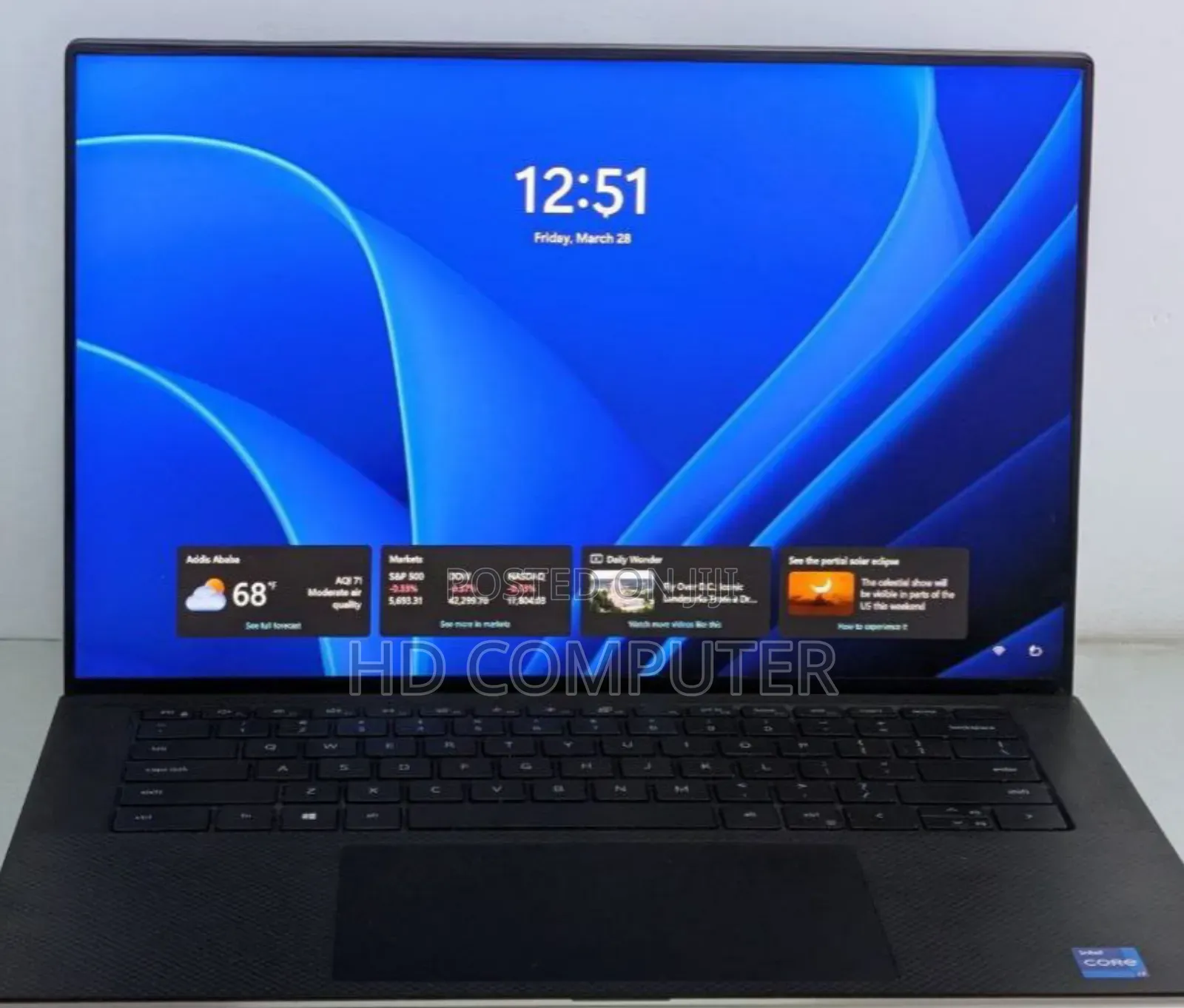 New Laptop Dell XPS 15 16GB Intel Core I7 SSD 512GB