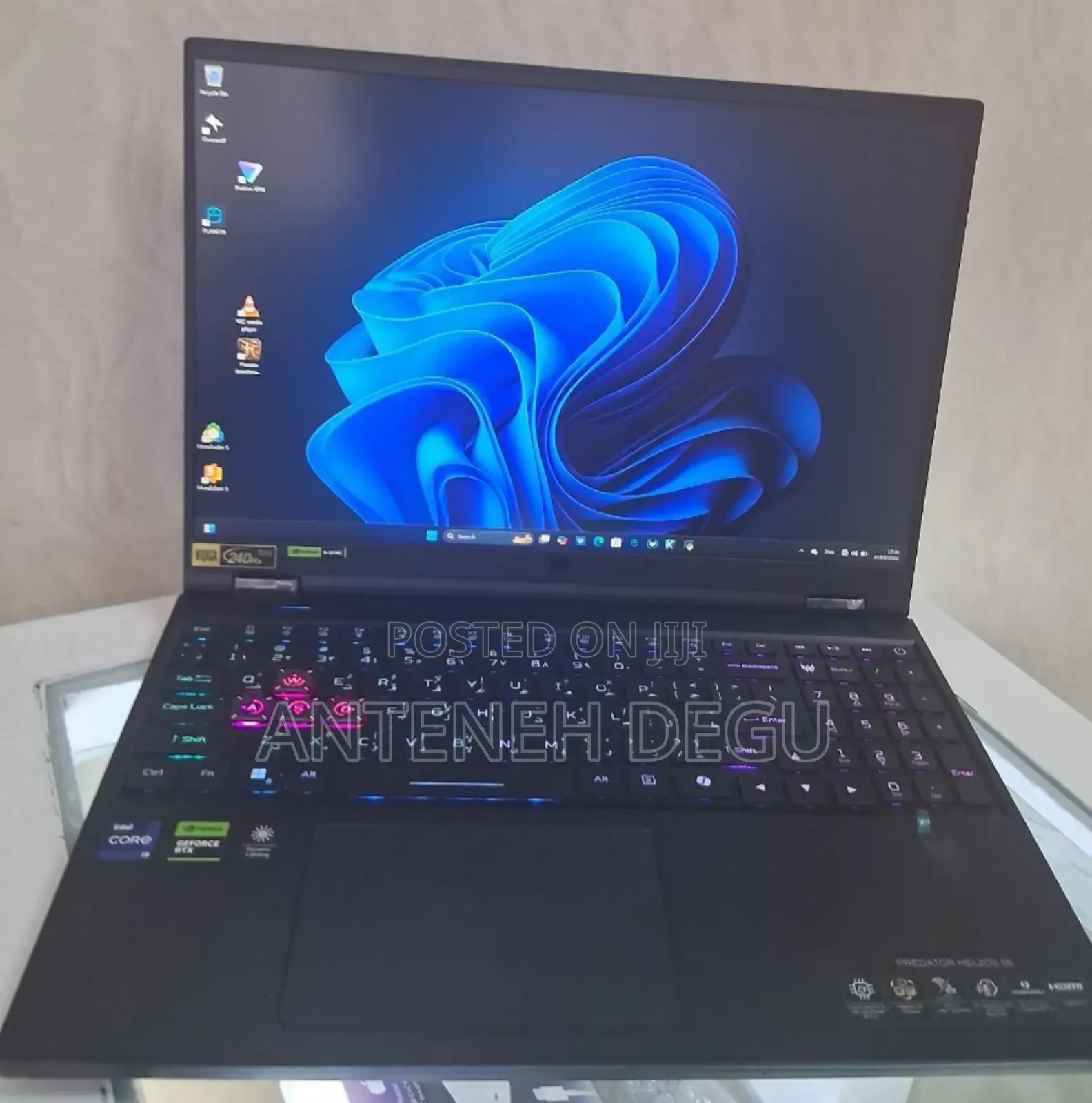 New Laptop Acer Predator Helios 18 PH18-71 32GB Intel Core I9 SSD 1T