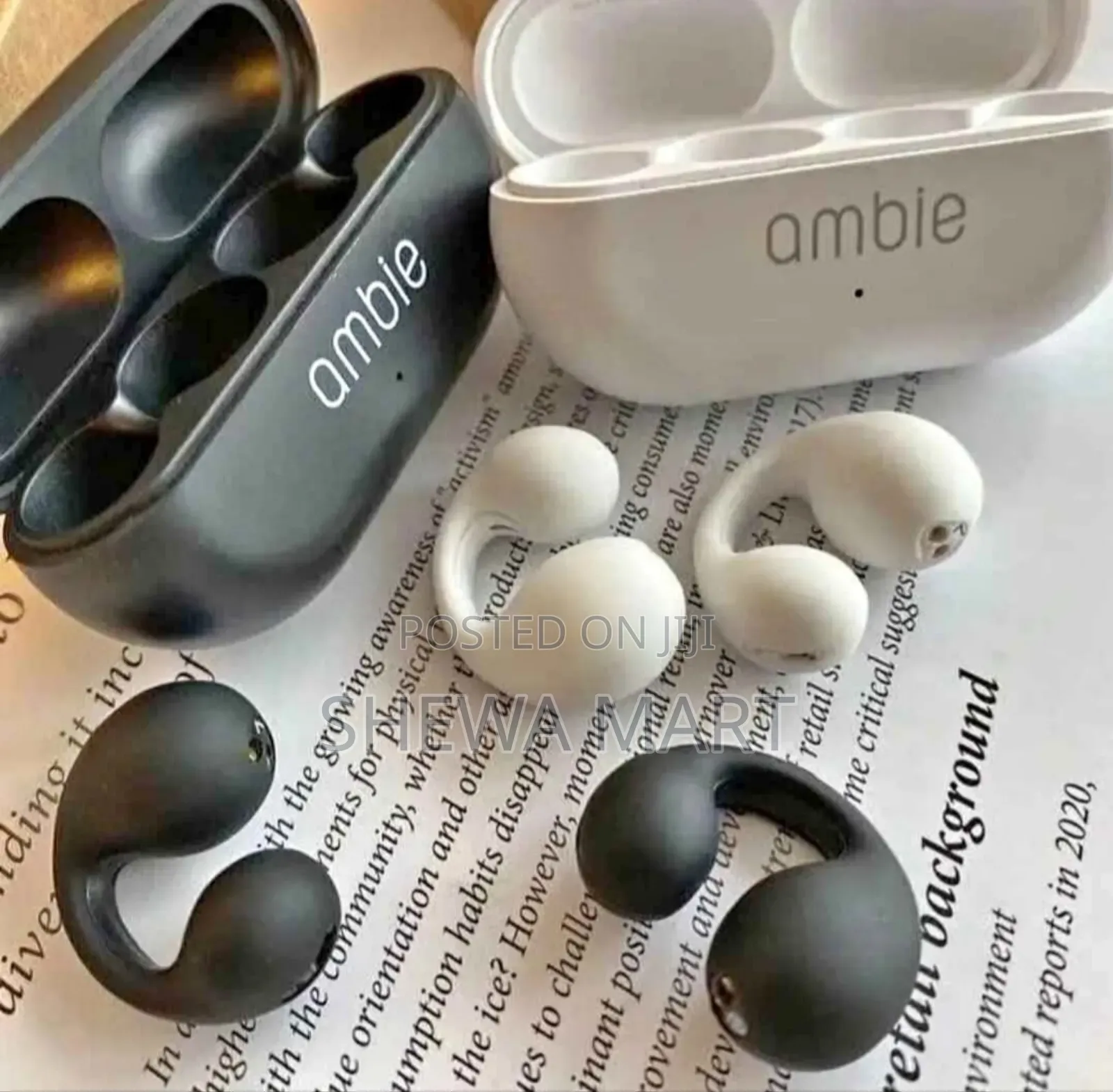 ጥርት፣ ኩልል ያለ ሙዚቃ፣ መዝሙር፣ መንዙማ ሁሉን የሚያዳምጡበት Ambie Earphone