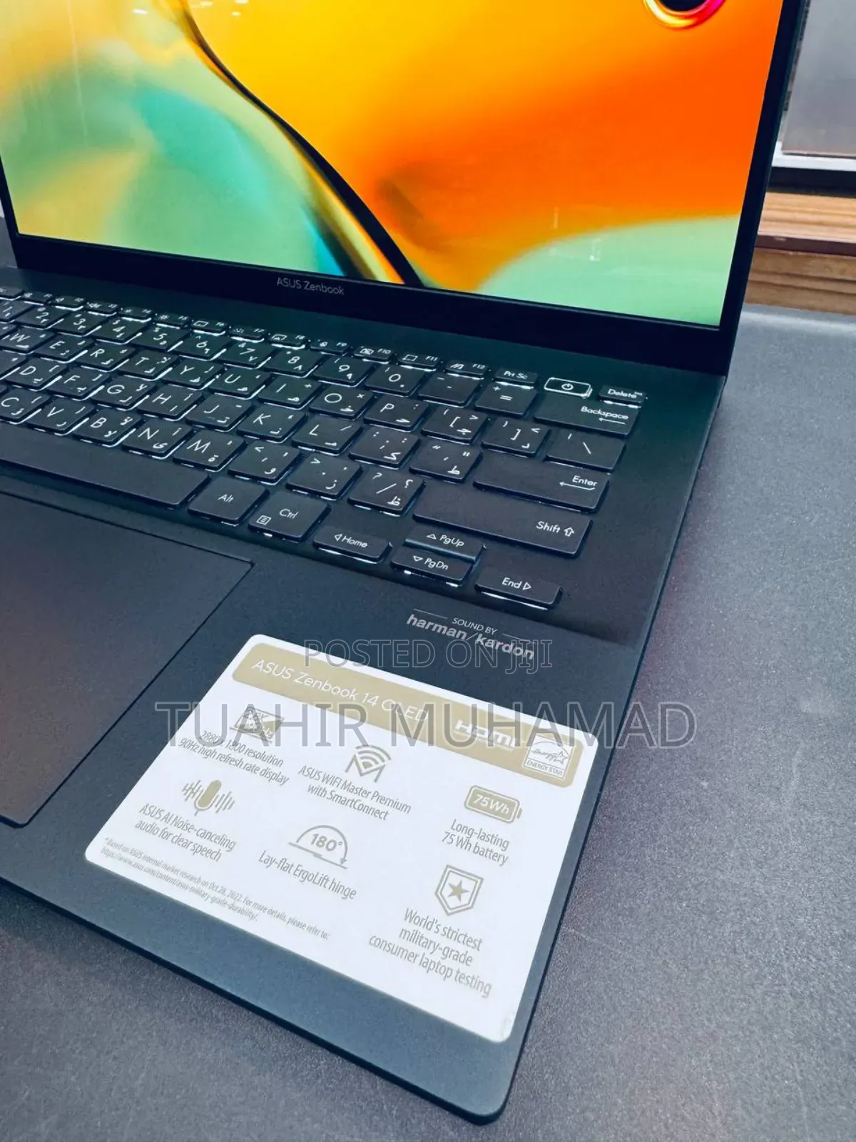 New Laptop Asus ZenBook 13 UX331UN 16GB AMD Ryzen 5 SSD 512GB