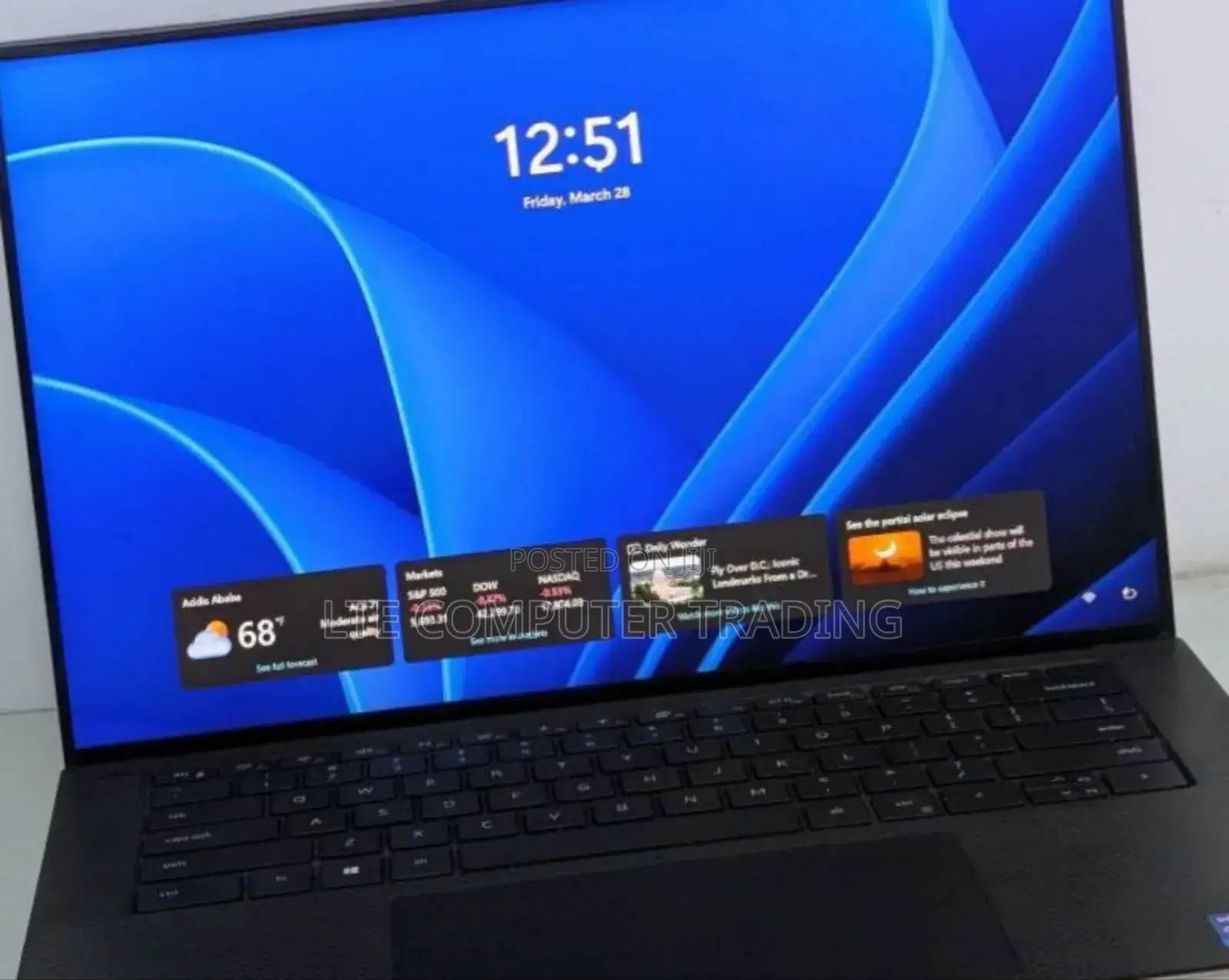 New Laptop Dell XPS 15 9510 16GB Intel Core I7 SSD 512GB