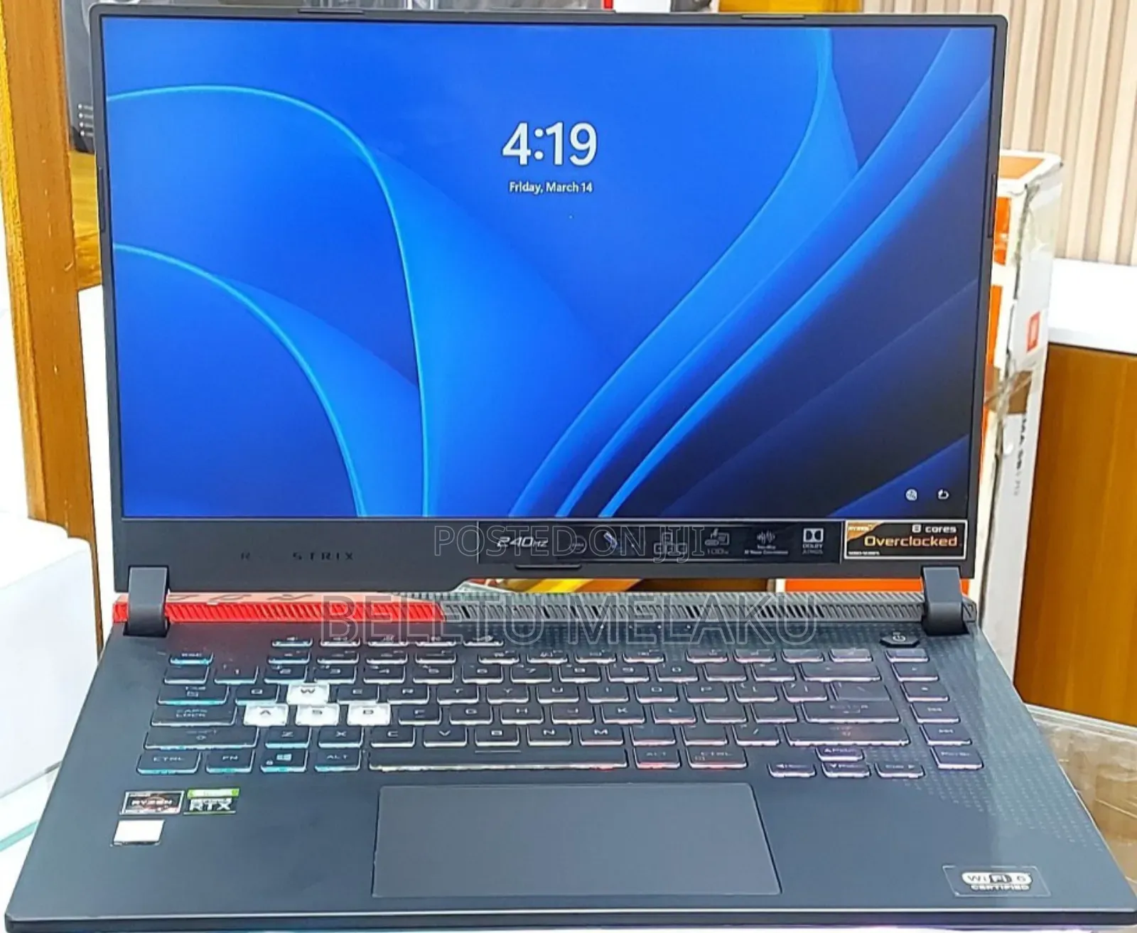 New Laptop Asus ROG Strix G15 16GB AMD Ryzen 9 SSD 1T