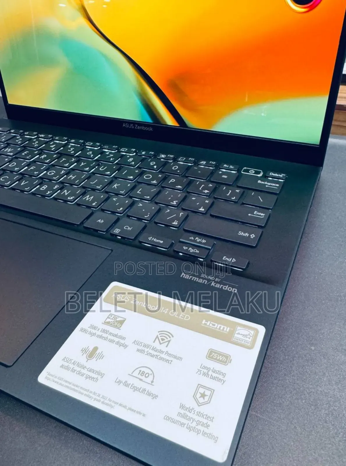 New Laptop Asus Zenbook Duo 14 16GB AMD Ryzen 5 SSD 512GB