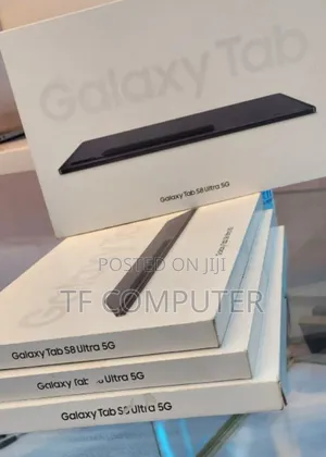 New Samsung Galaxy Tab S8 Ultra 256 GB Black