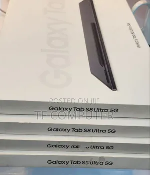New Samsung Galaxy Tab S8 Ultra 256 GB Black