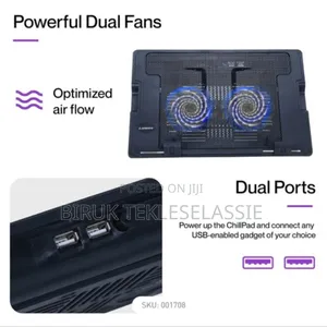 Laptop Stand Cooling Pad Two-fan 2x Fan Sy-k2