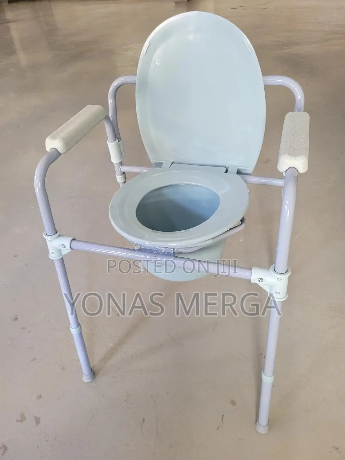 Commode Chair癸፼toilet Seat With Armrests Backrest€Πnew Chair