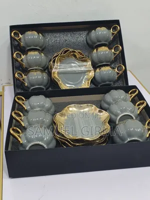 12 ፍሬ የቡና ስኒ
 በውብ ዲዛይ የቀረቡ