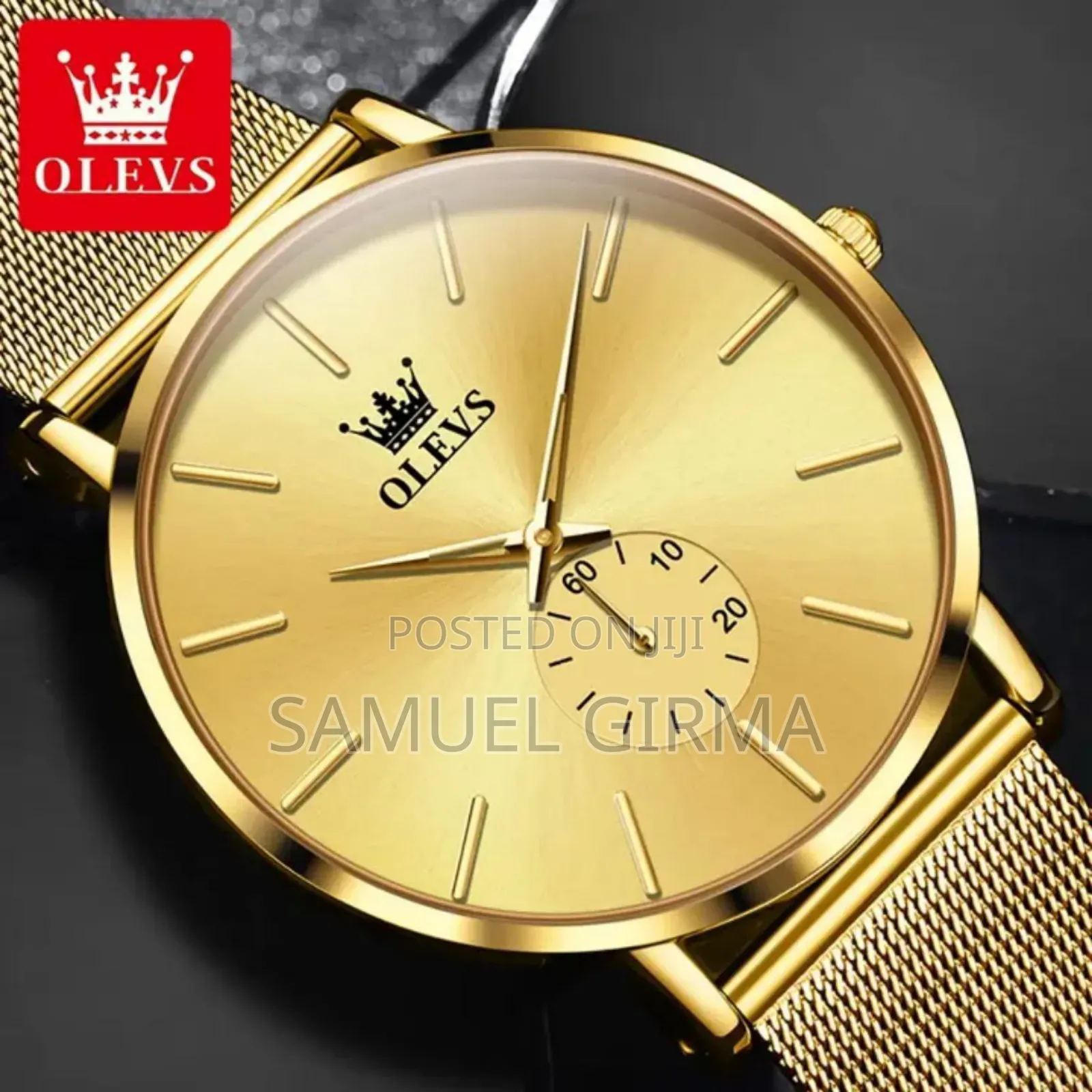Olv.011
Olevs Quartz Watch
Factory Original
