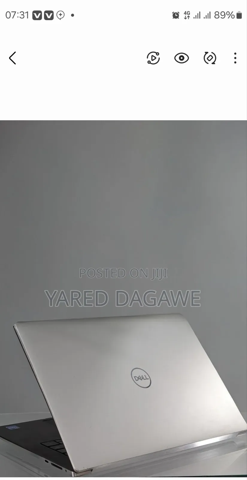 New Laptop Dell XPS 15 16GB Intel Core I7 SSD 512GB