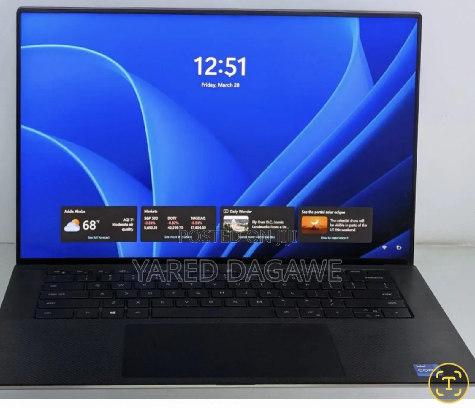 New Laptop Dell XPS 15 16GB Intel Core I7 SSD 512GB