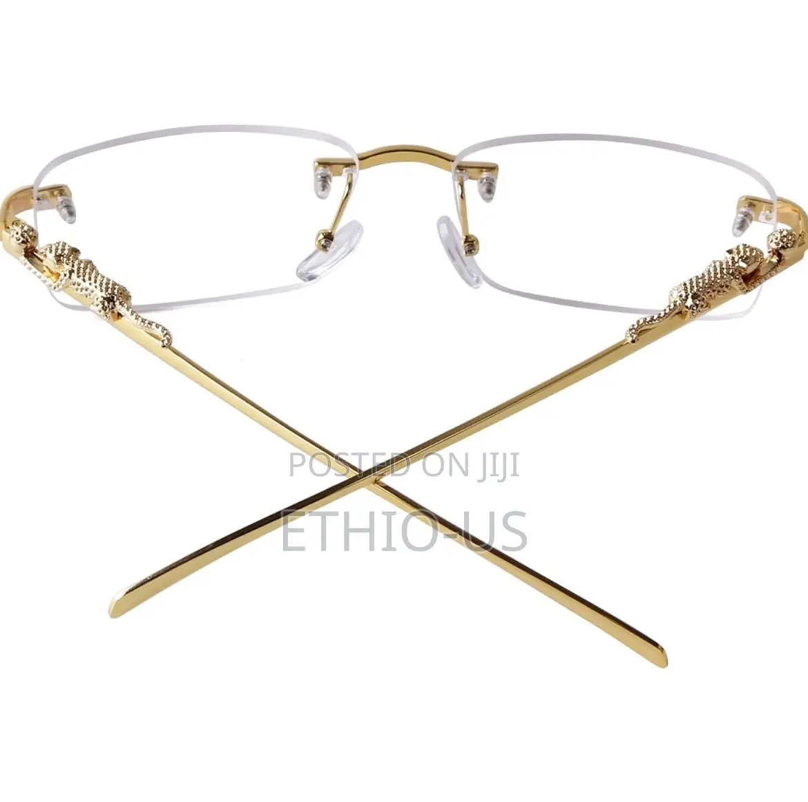 Vintage Rimless Sunglasses