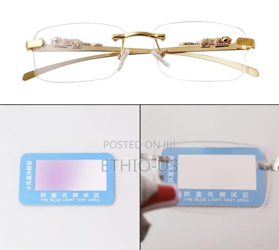Vintage Rimless Sunglasses
