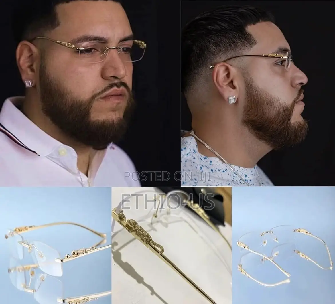 Vintage Rimless Sunglasses